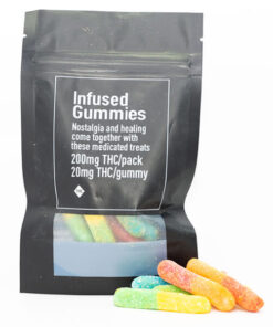 Buy Gummy Worms 200mg THC Online